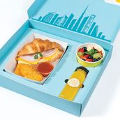 Turkey Cheese and Egg Breakfast Box