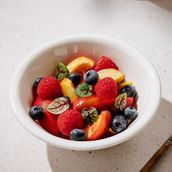Seasonal fruits and berries
