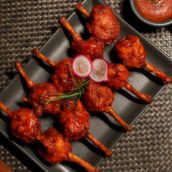 Chicken Lollipop With Tangy Dip