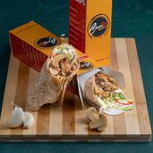 Mushroom Chicken Wrap