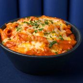 Baked Saucy Pink Pasta