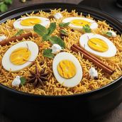 Hyderabadi Dum Egg Full