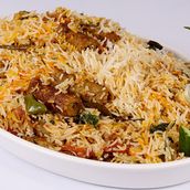 Biryani (Shami Mutton Seekh Kabab)