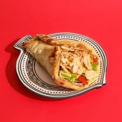 Cheesy Grilled Chicken Naan 
