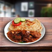 Beef Roast And Chapathi Or Porotta Combo