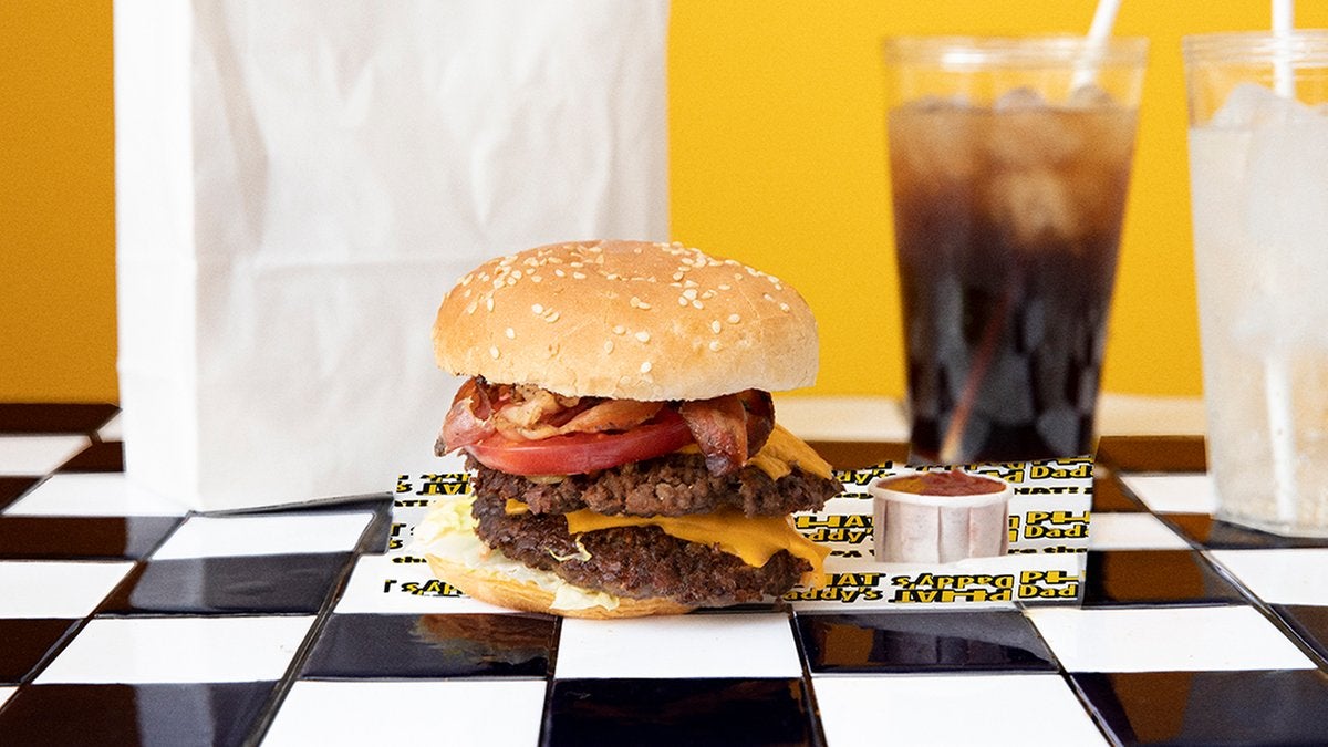 Double Bacon Burger