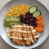 Chicken And Avocado Bowl
