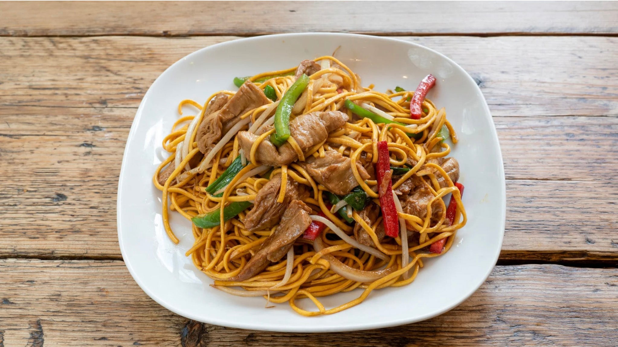 Mock ‘Chicken’ Chow Mein