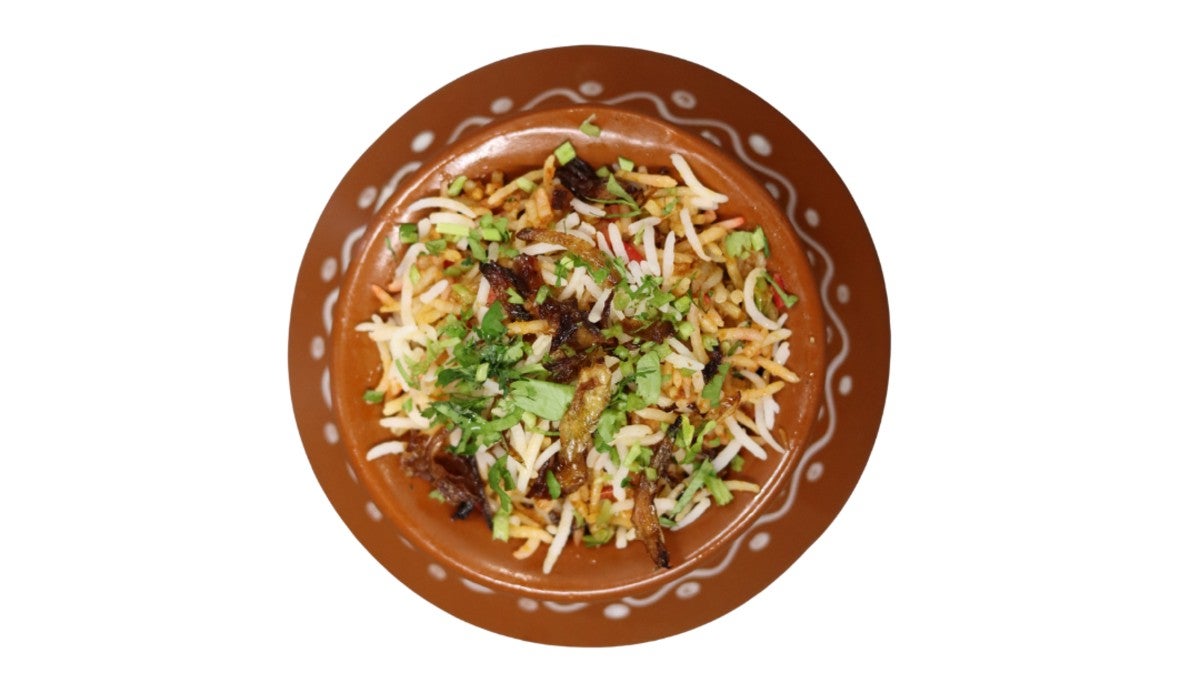 Prawn Matka Biryani