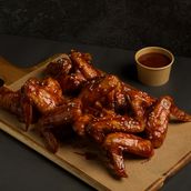 Adobo Glazed Chicken Wings- 12pcs