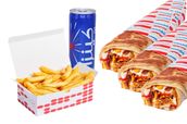 Three Saj Chicken Special Shawarma Combo