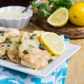 Chicken & Lemon Sauce Plate