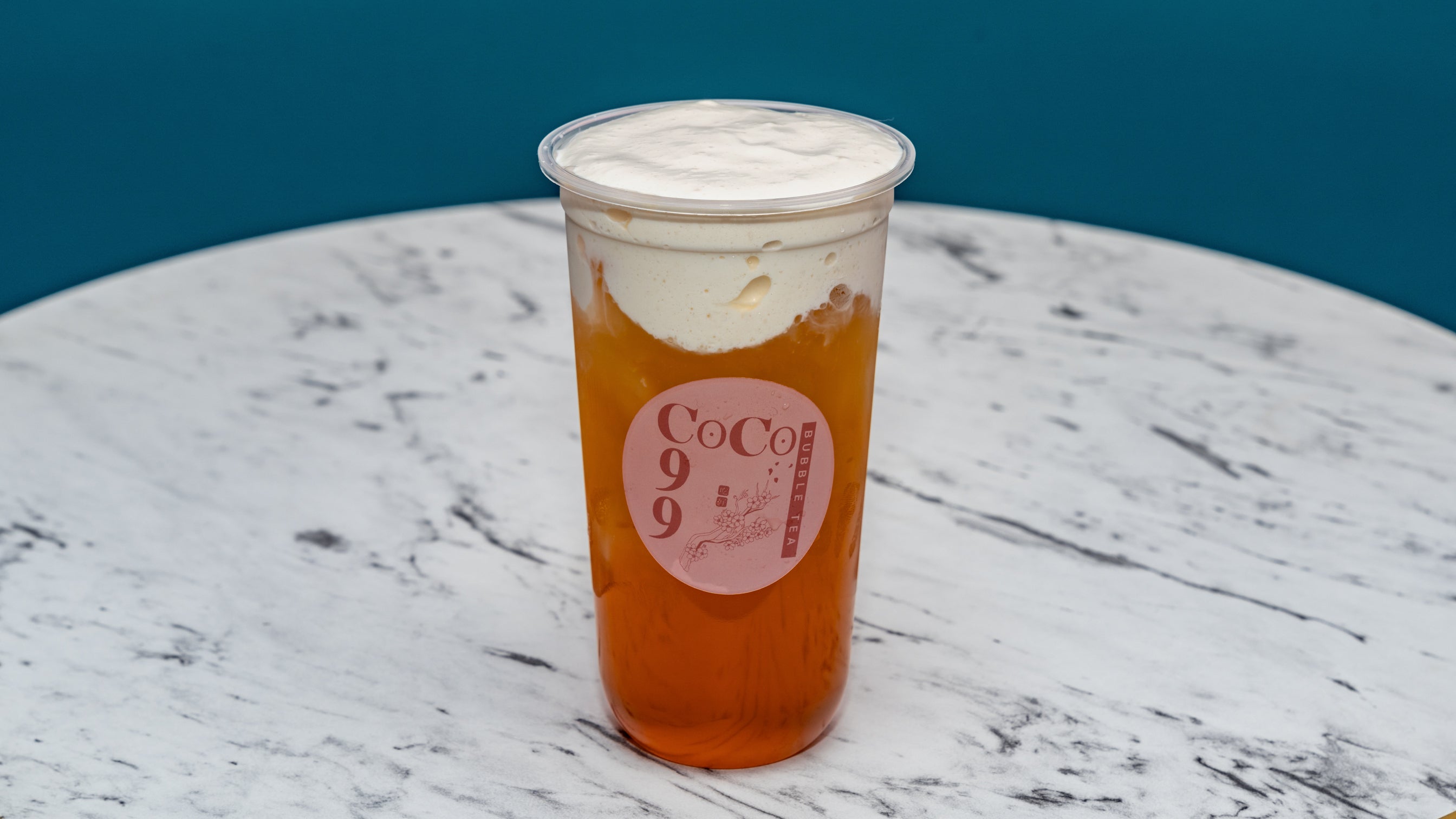 Peach Cheese Tea