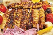 Chicken Kabab + Rice + French Fries Meal