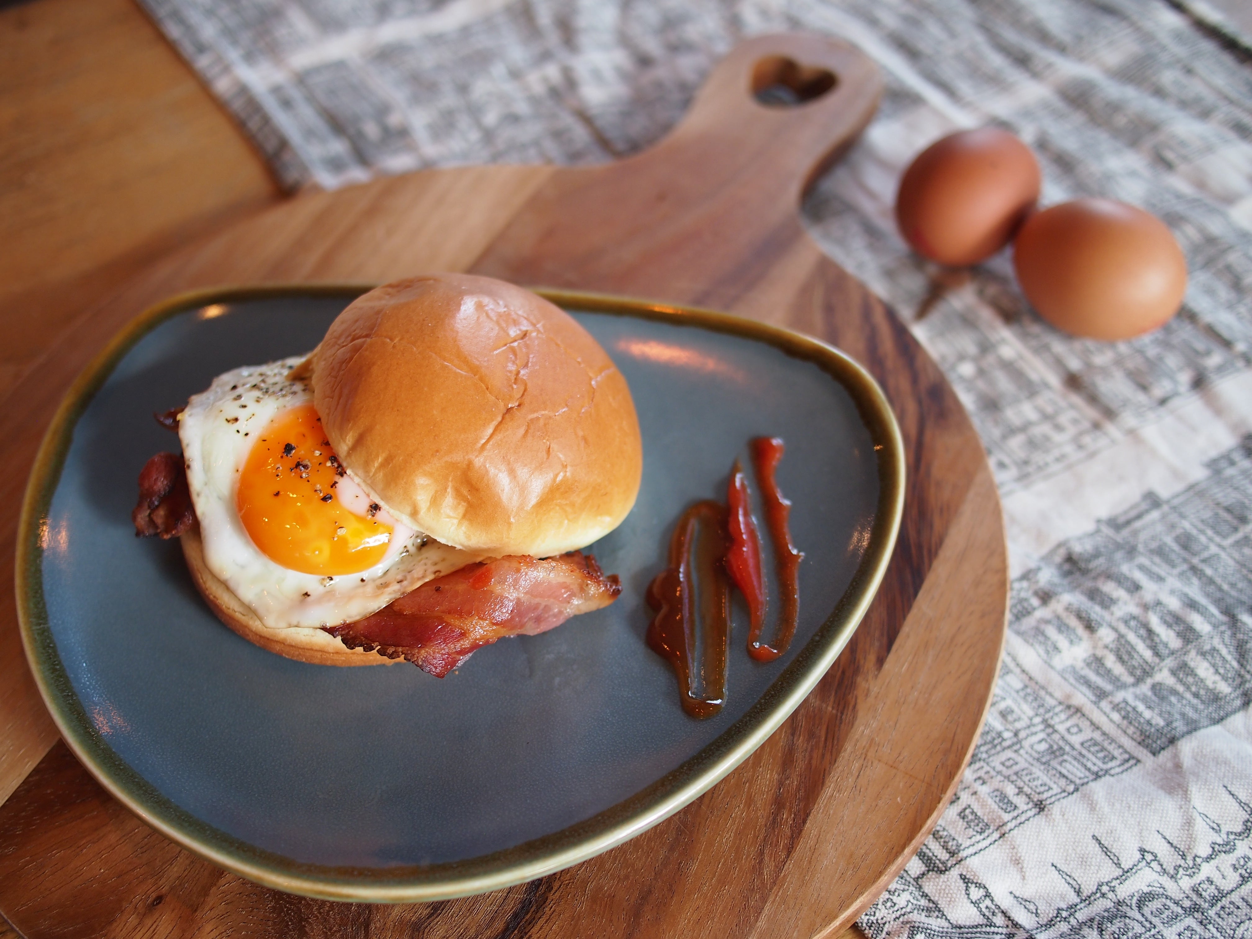 Breakfast Brioche Bun