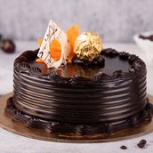 Nutella Chocolate With Ferrero Rocher Chocolate Cake