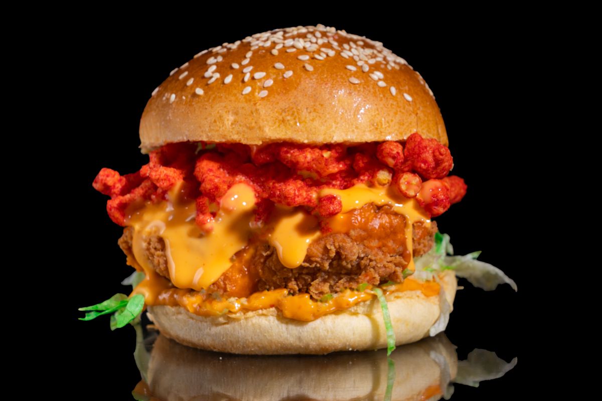 Cheetos Chicken Burger (Recommended)