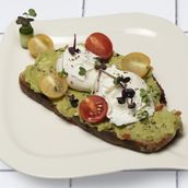 Poached Eggs On Avocado Toast