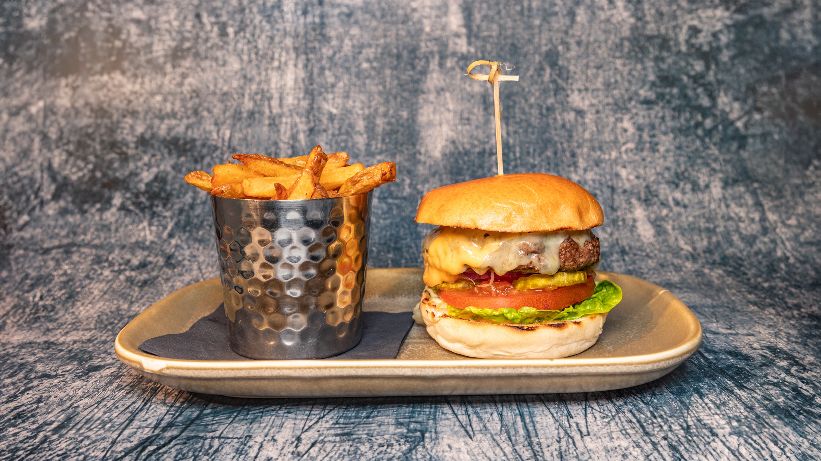 The Alex Beef Burger
