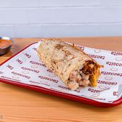 CREAMY SHRIMP GOBERNADOR BURRITOS
