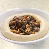 Hummus With Meat  