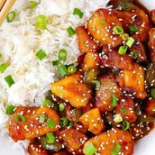 Sweet & Sour Chicken Combo with Fried Rice