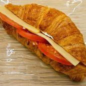 Cheese And Tomato Croissant