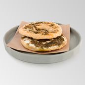 LABNEH AND ZAATAR BAGELS 