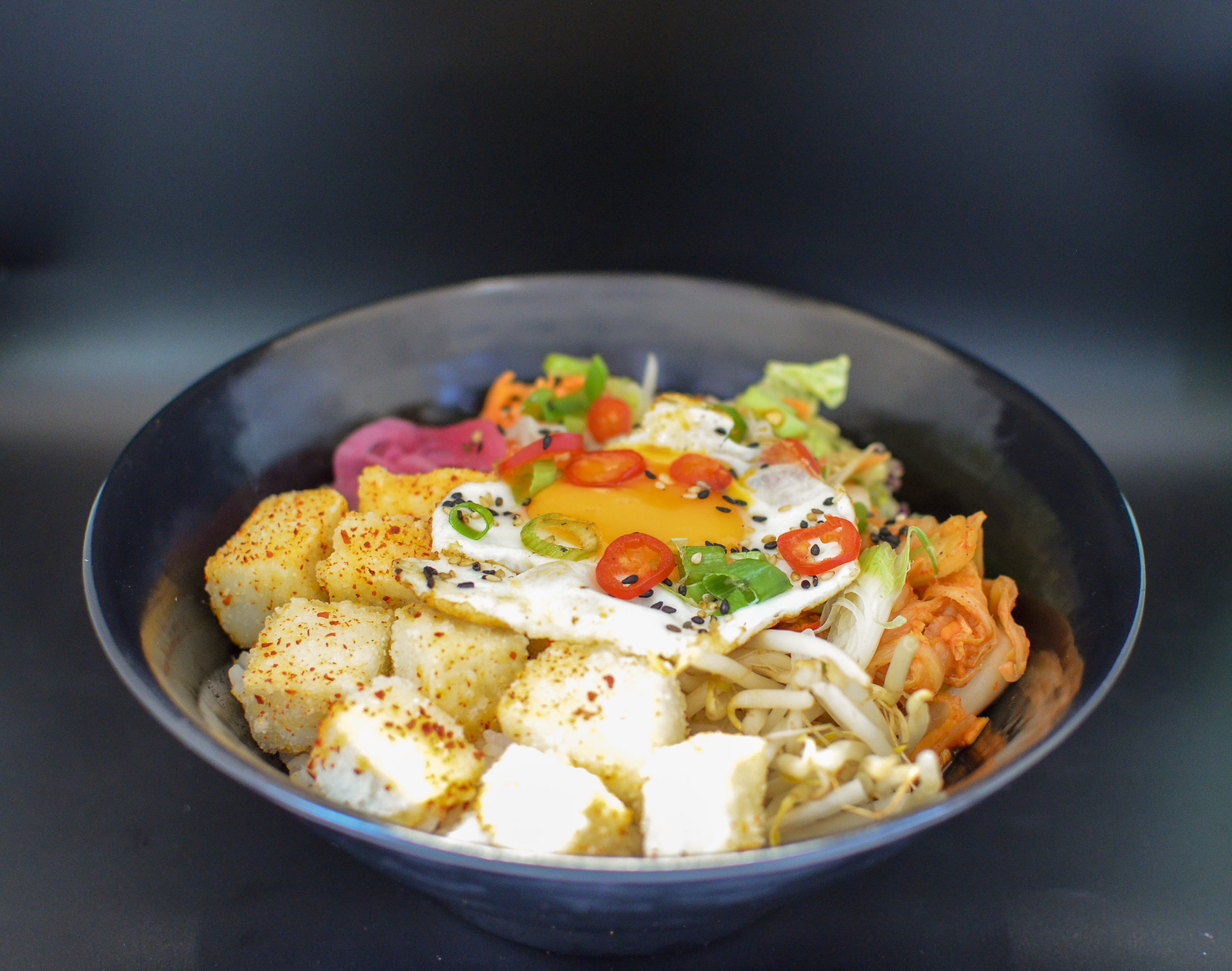 Crispy Tofu Bibimbap