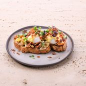 Truffled Mushroom Eggs Benedict 