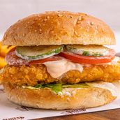 Chicken Dynamite Burger