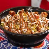 LOADED CHIPS WITH FRIED CHICKEN