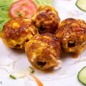 Chicken Cheese Gola Kabab (4 pcs)