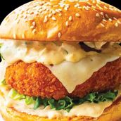Jumbo Prawns Burger