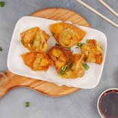 Vegetable Fried Wonton 6 Pieces