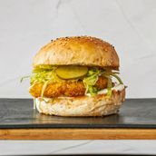 Grilled Chicken Jalapeno Burger
