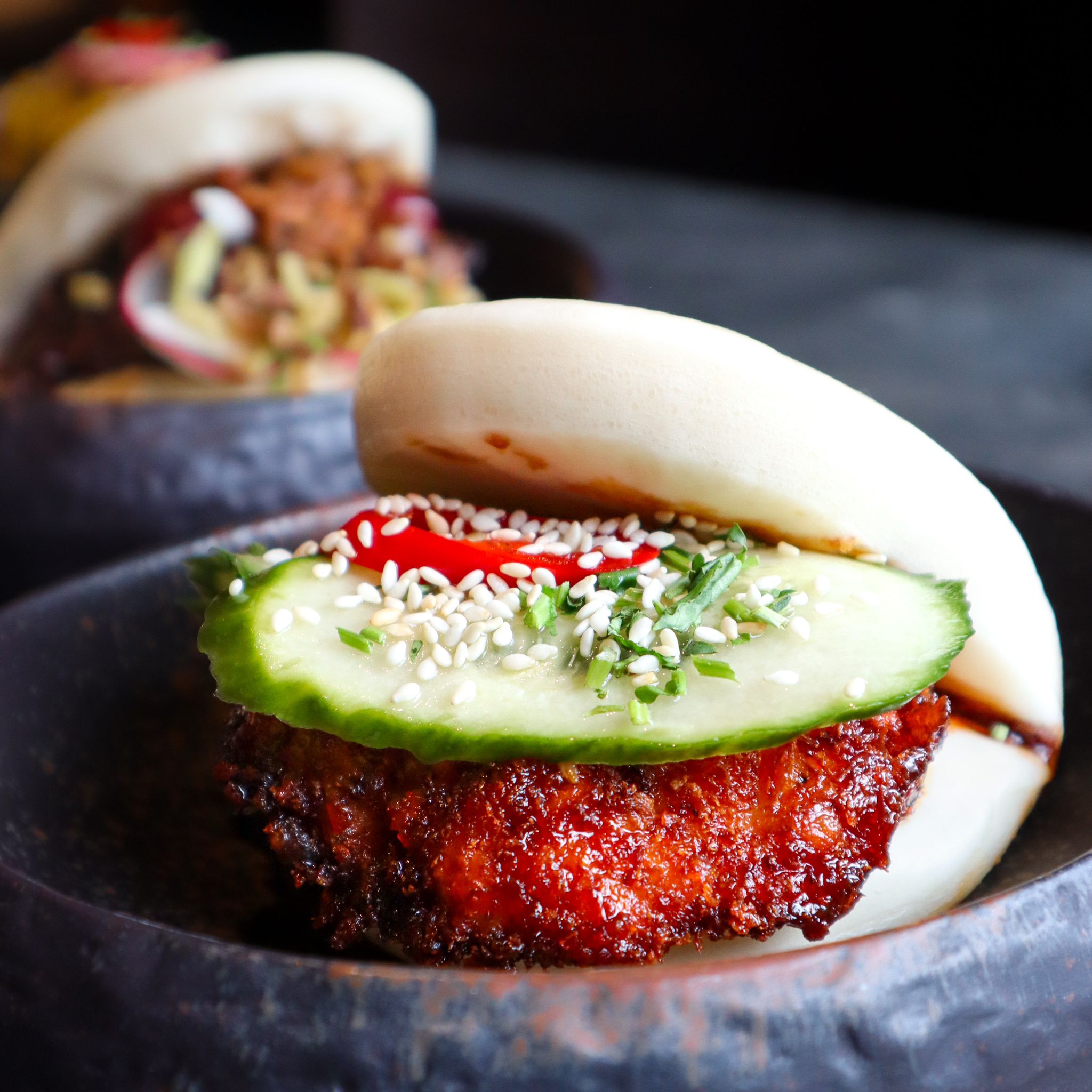 Cornflake Chicken Bao