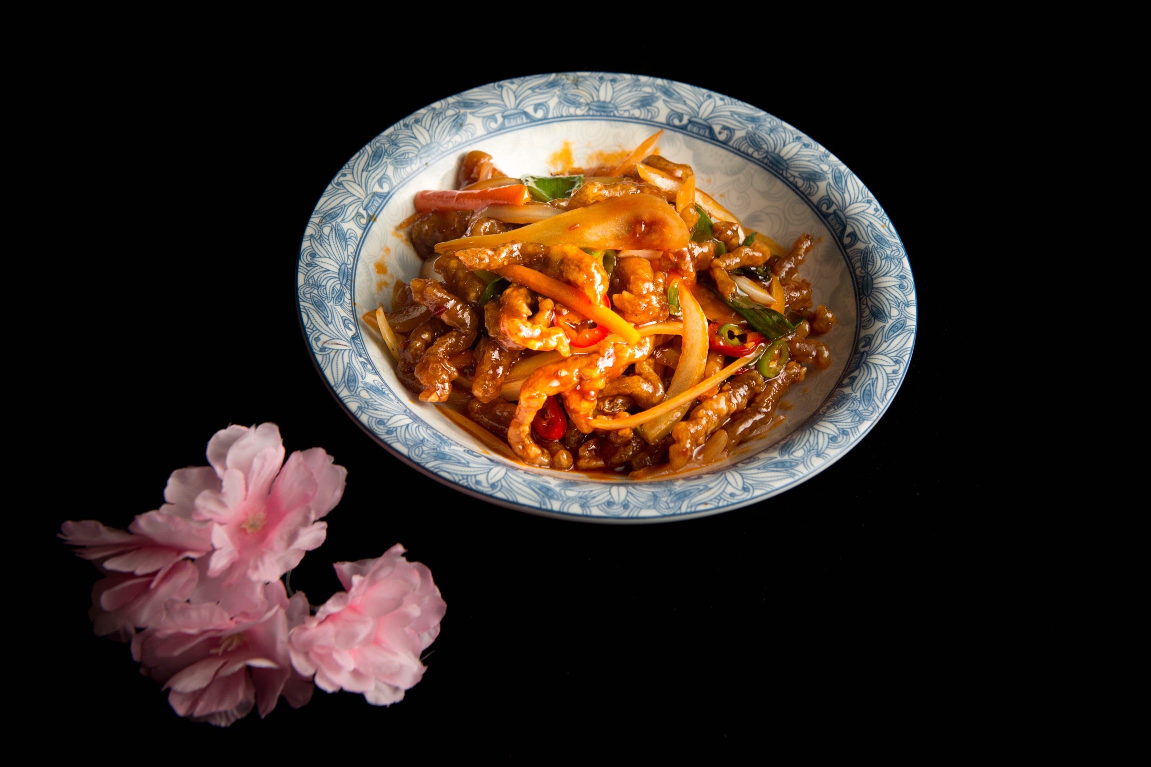 Crispy Shredded Chili Beef 干牛丝