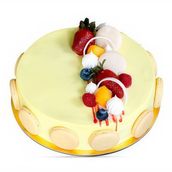 mango strawberry cake 1 kg 