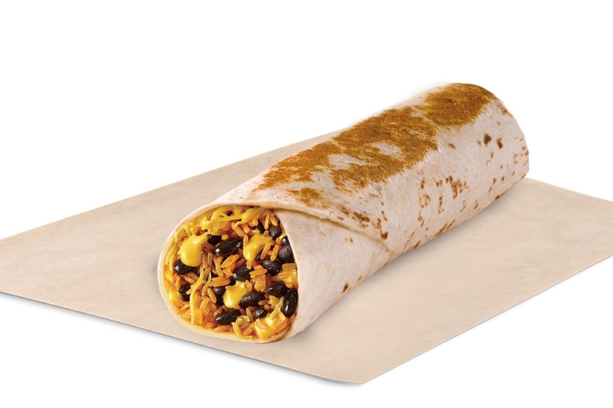 Double Cheesy Black Bean Cravings Burrito