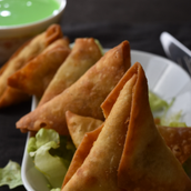 Mini Cheese Samosa