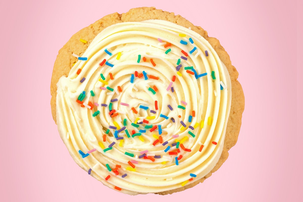 Birthday Cake Sugar Cookie