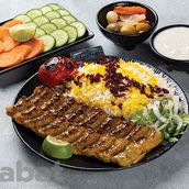 Chicken Kebab with Rice