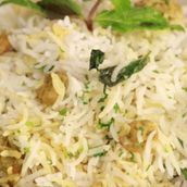 prawn white biryani