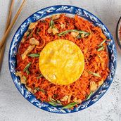 Chicken Triple Fried Rice