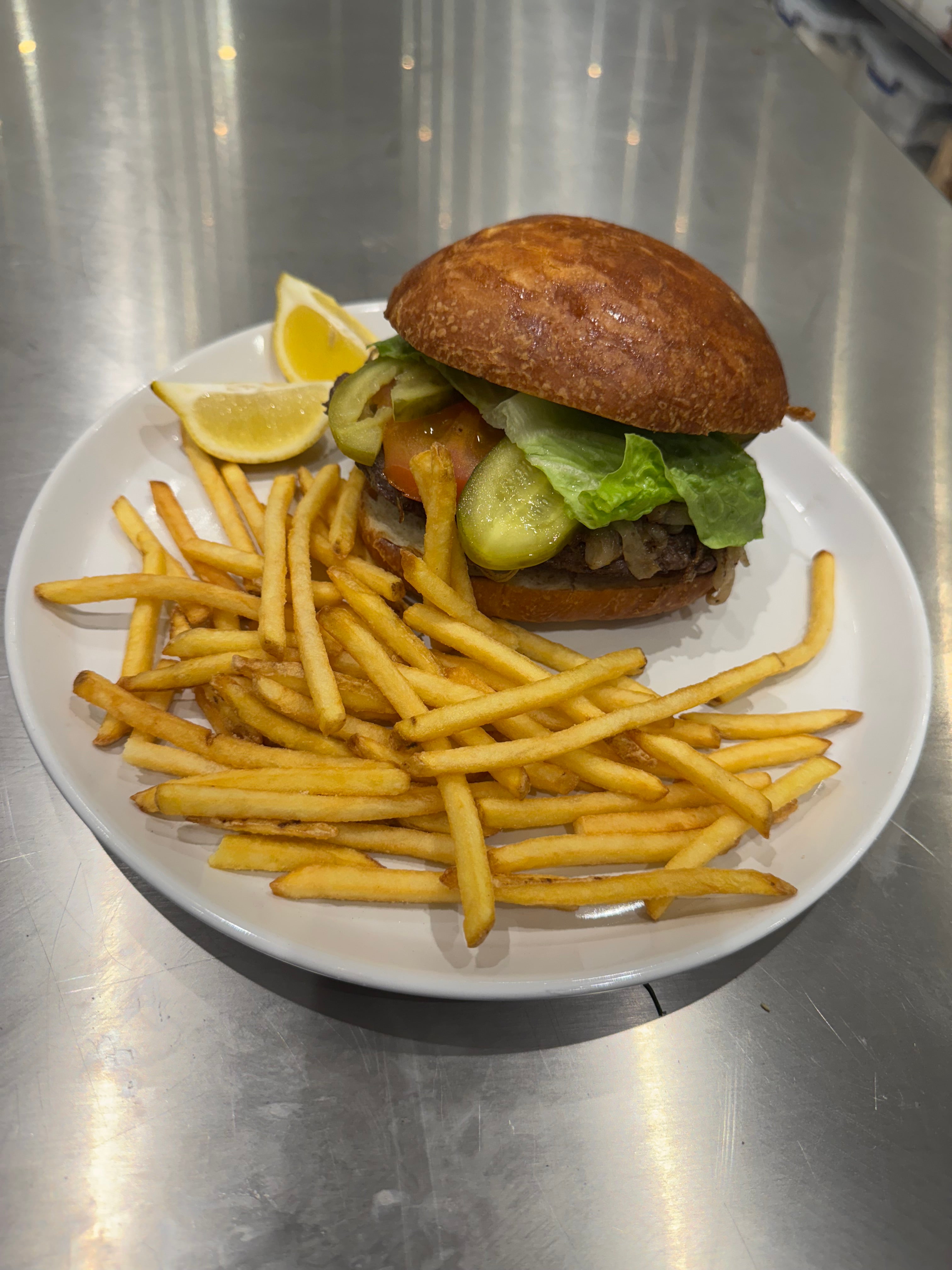 Cheesy Breakfast Burger