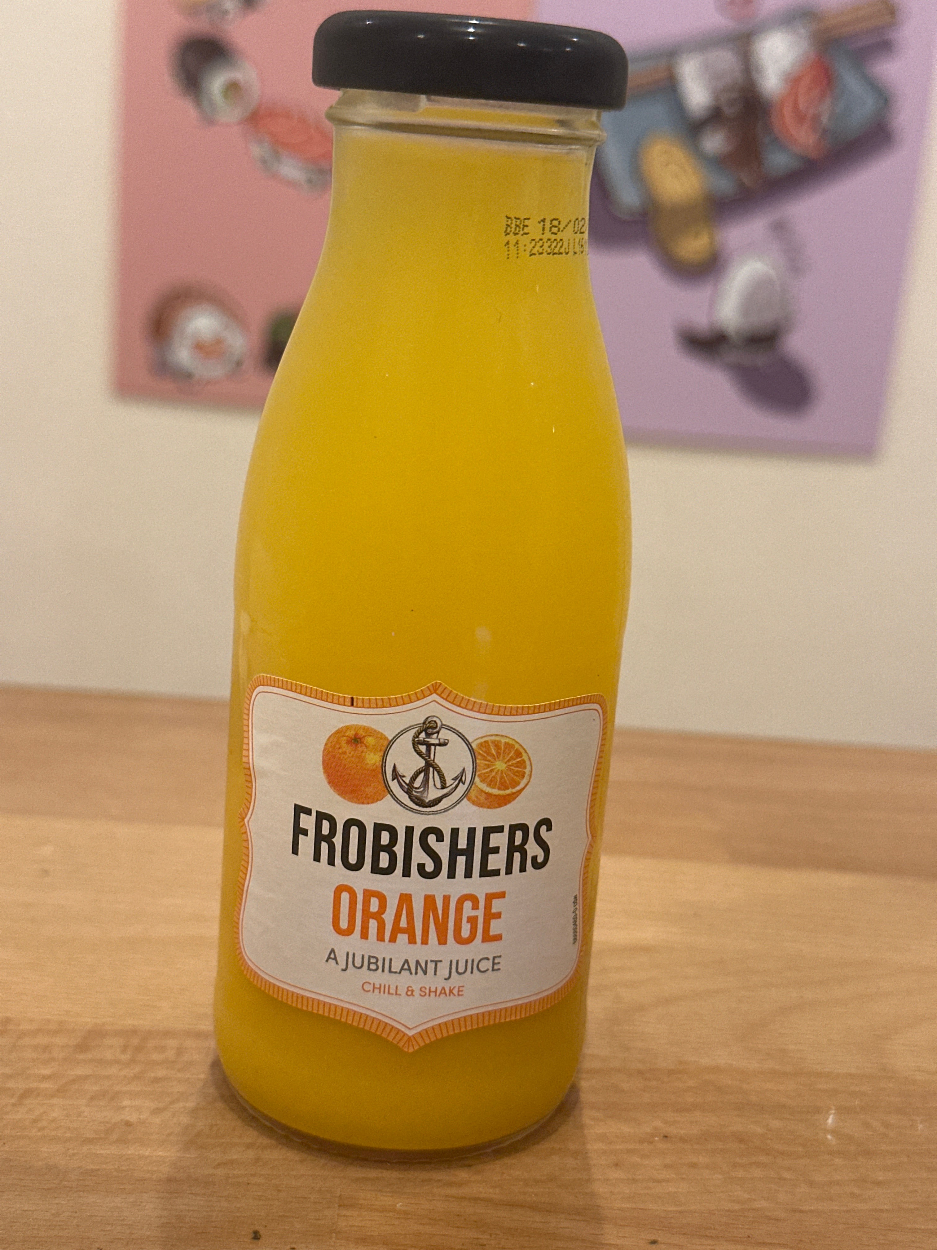 Frobishers Orange Juice