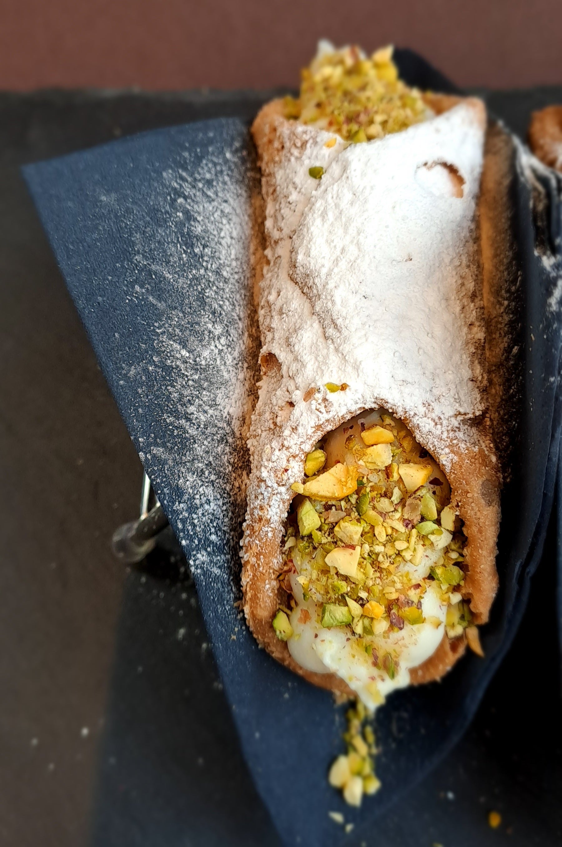 Pistachio Cannolo