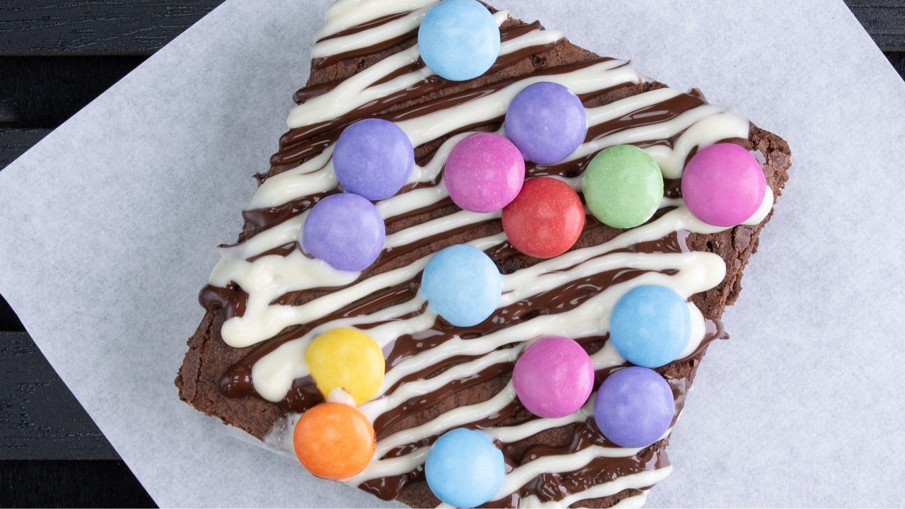 Smarties Brownie