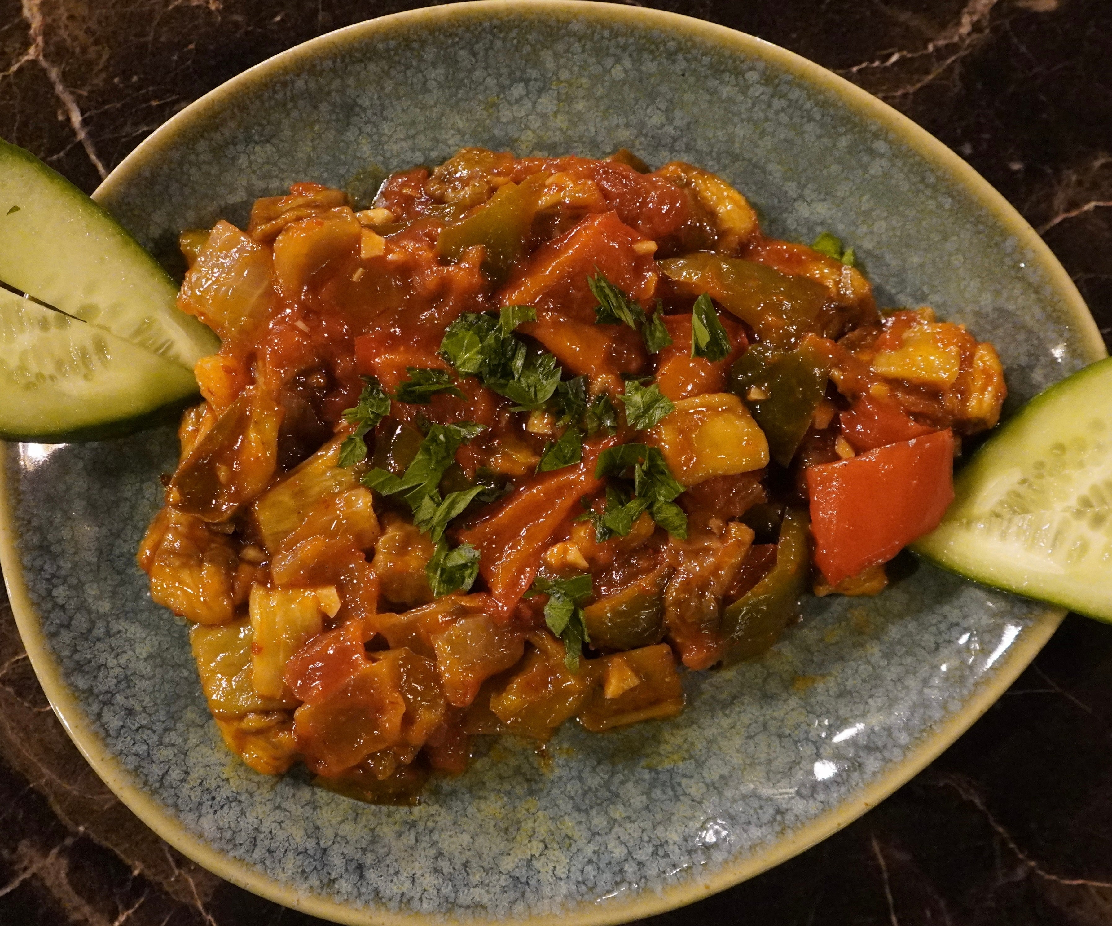 Aubergine Sauce (V)
